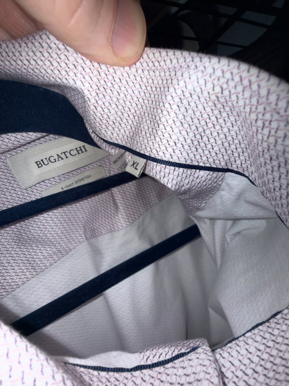 Bugatchi Dress Shirt 8 way stretch - Picture 3 of 3